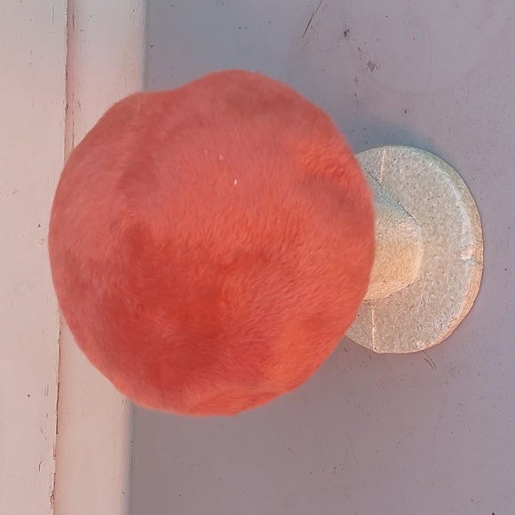 Vintage LAUNCELOT 1950's Wool Fur Beret Made In Italy - Picture 4 of 7